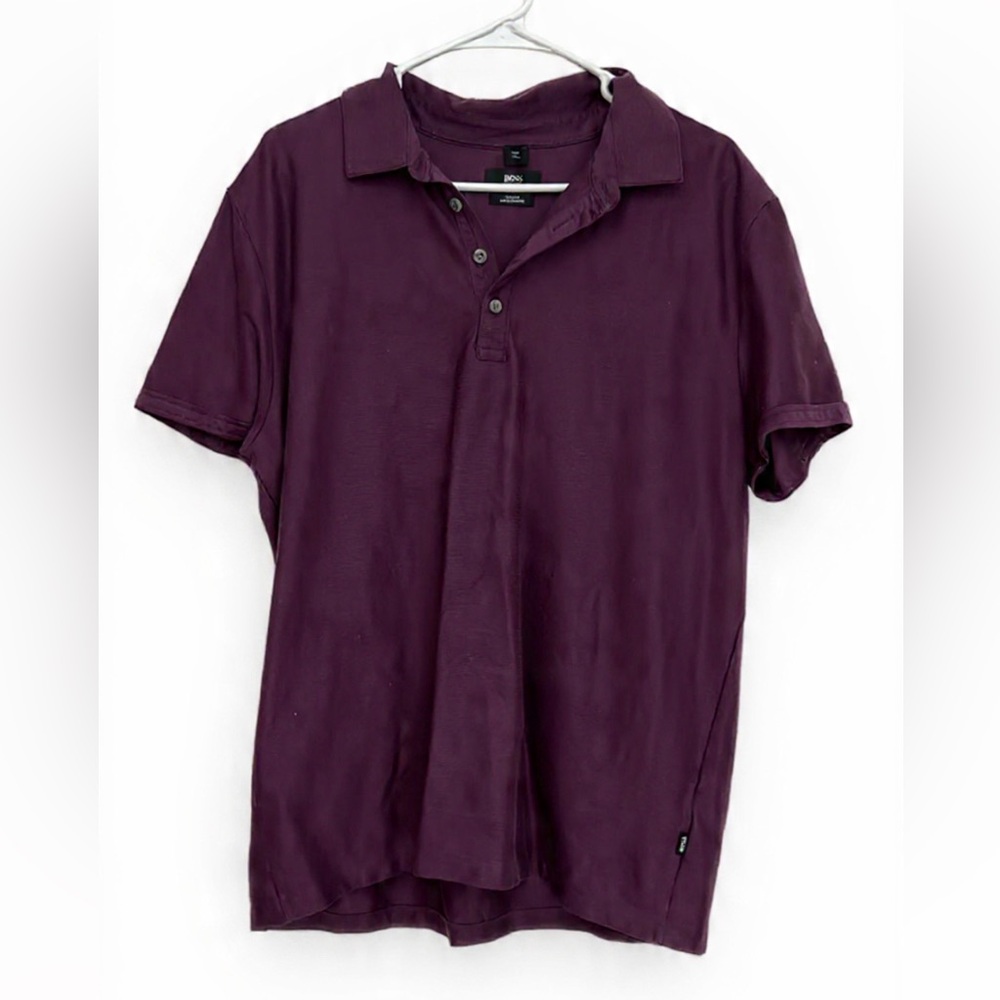 Men's Eggplant Color Shirt